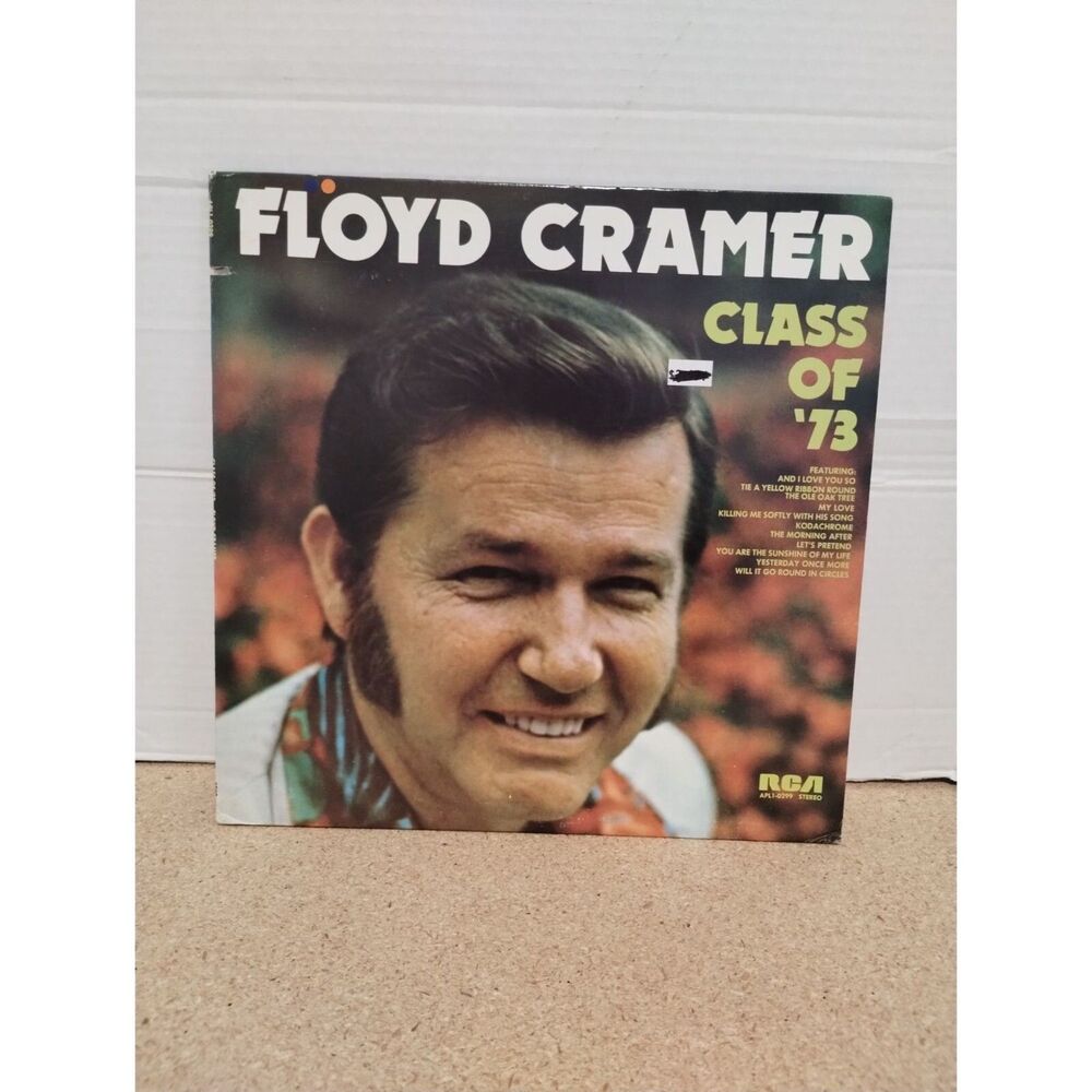Floyd Cramer Class of '73 Album LP APL1-0299 RCA 1973 Country Vinyl 33 RPM